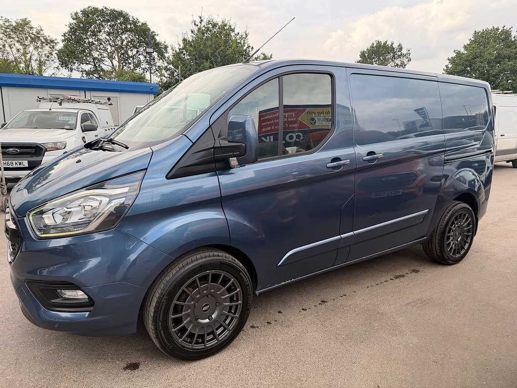 Ford Transit Custom 280 Ecoblue Limited Panel Van 2.0 SL69HGO Blue #4