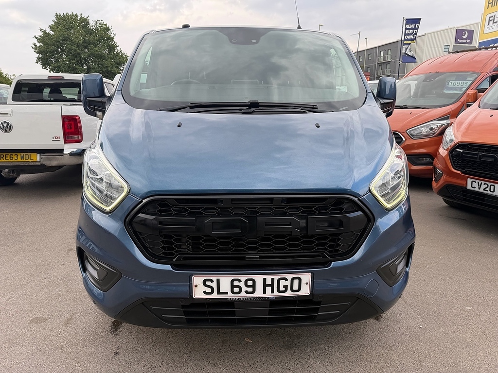 Ford Transit Custom 280 Ecoblue Limited Panel Van 2.0 SL69HGO Blue #2