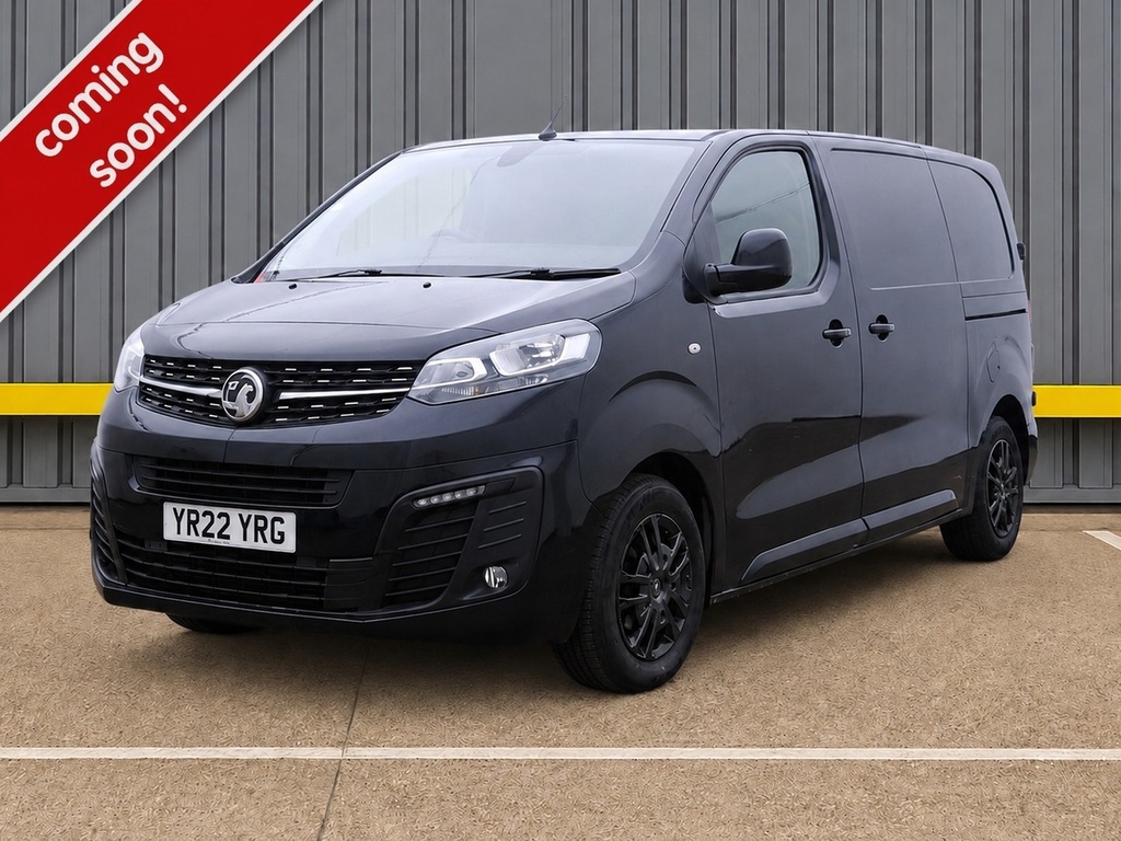Vauxhall Vivaro 1.5 Turbo D 2700 Sportive Panel Van 6Dr Man Black