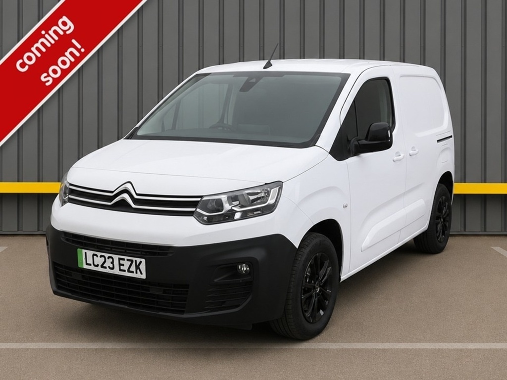 Citroen e-Berlingo 800 50Kwh Driver Edition M Panel Van White