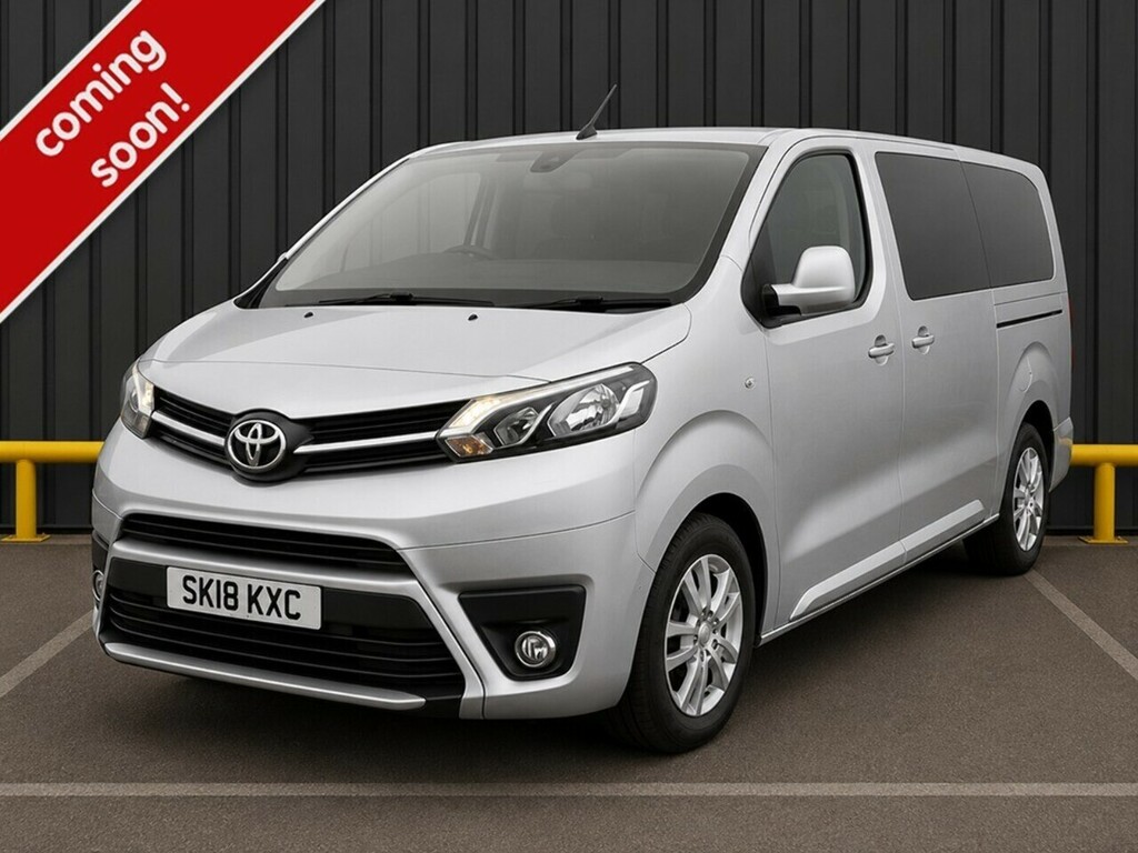 Toyota Proace Verso 1.6D Shuttle Medium Mpv Mwb Euro Silver