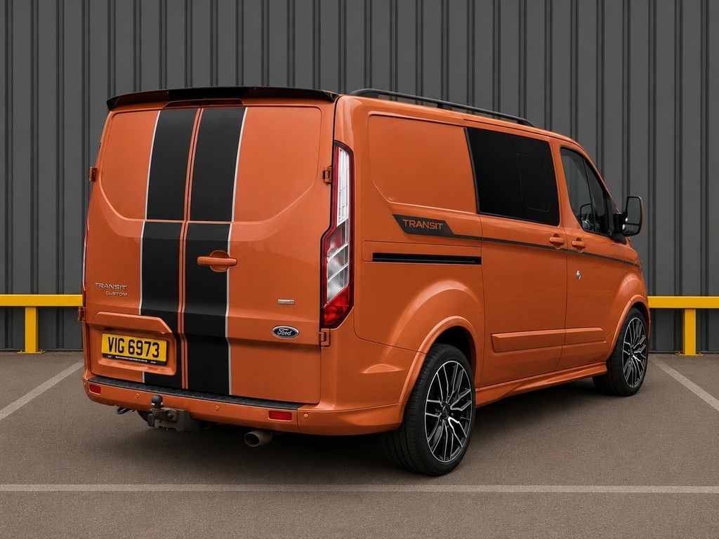 Ford Transit Custom 2.0 280 Ecoblue Limited L1 H1 Euro 6 2018 Grey #2