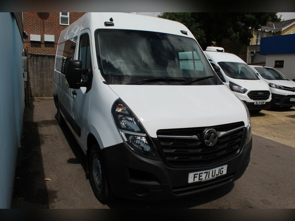 Vauxhall Movano Fwd 2.3 Biturbo 135 White #9