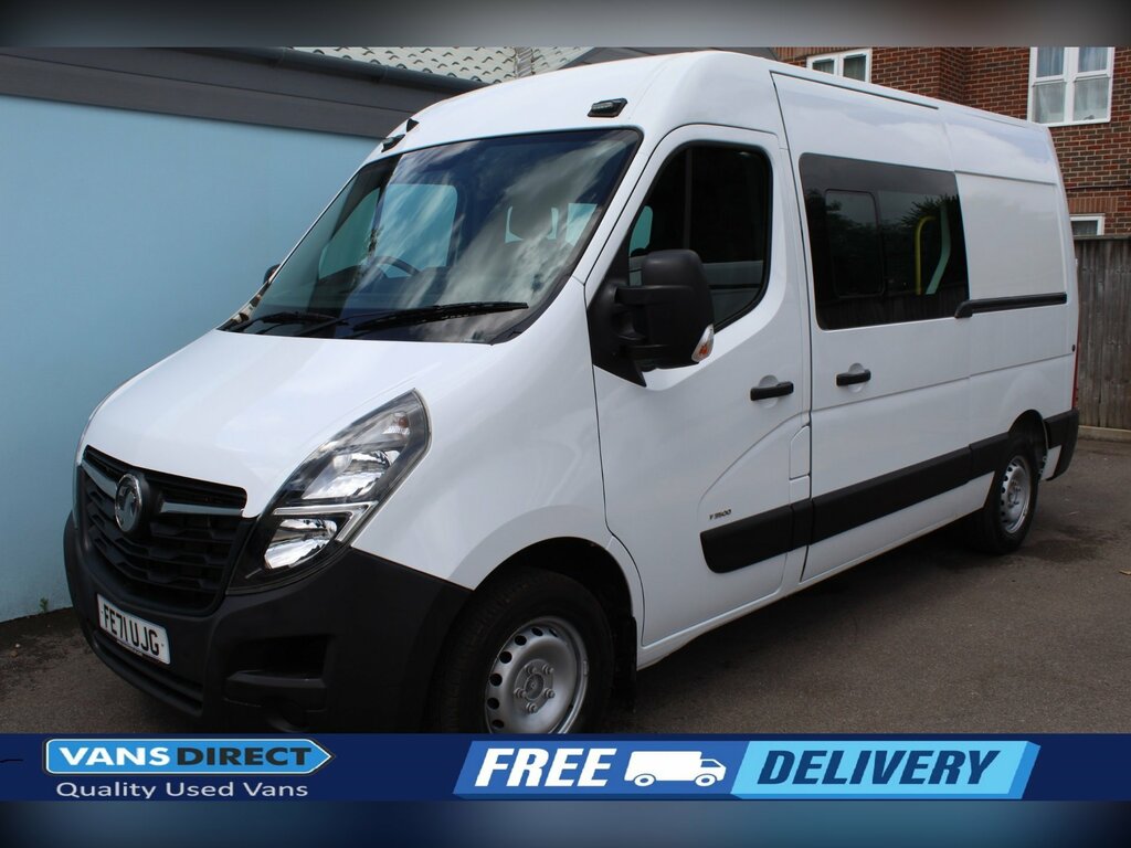Vauxhall Movano 2.3 Cdti 3500 Biturbo Edition Panel Van White