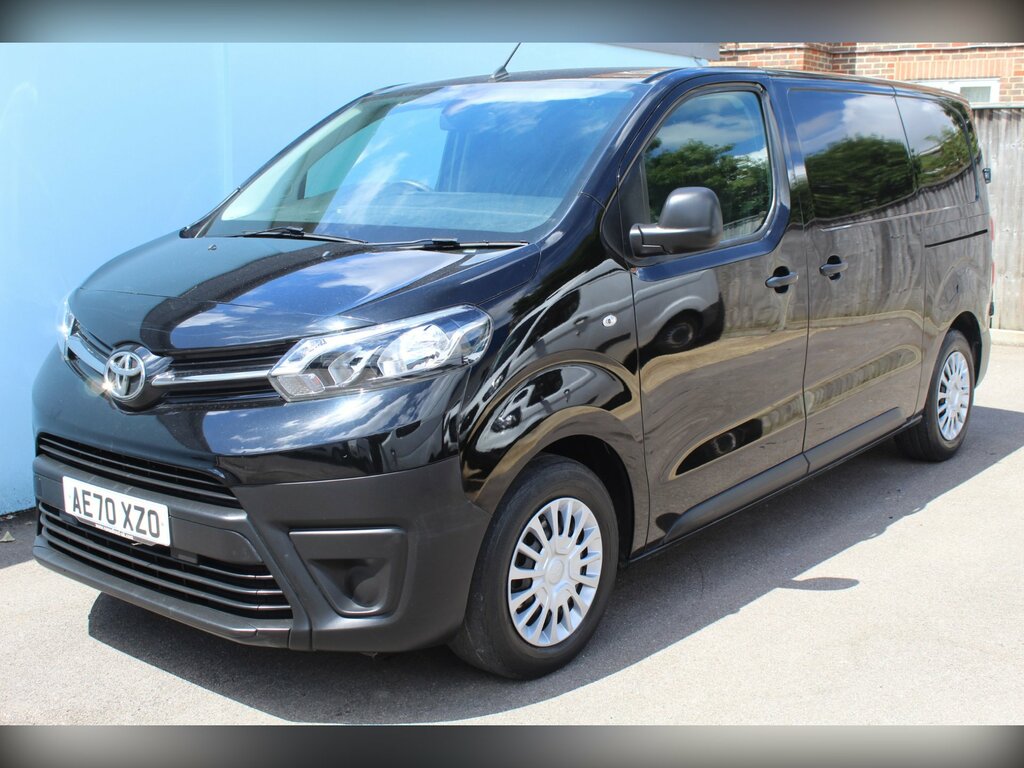 Toyota PROACE 1.5D Icon Medium Panel Van 6Dr Air C Black #3
