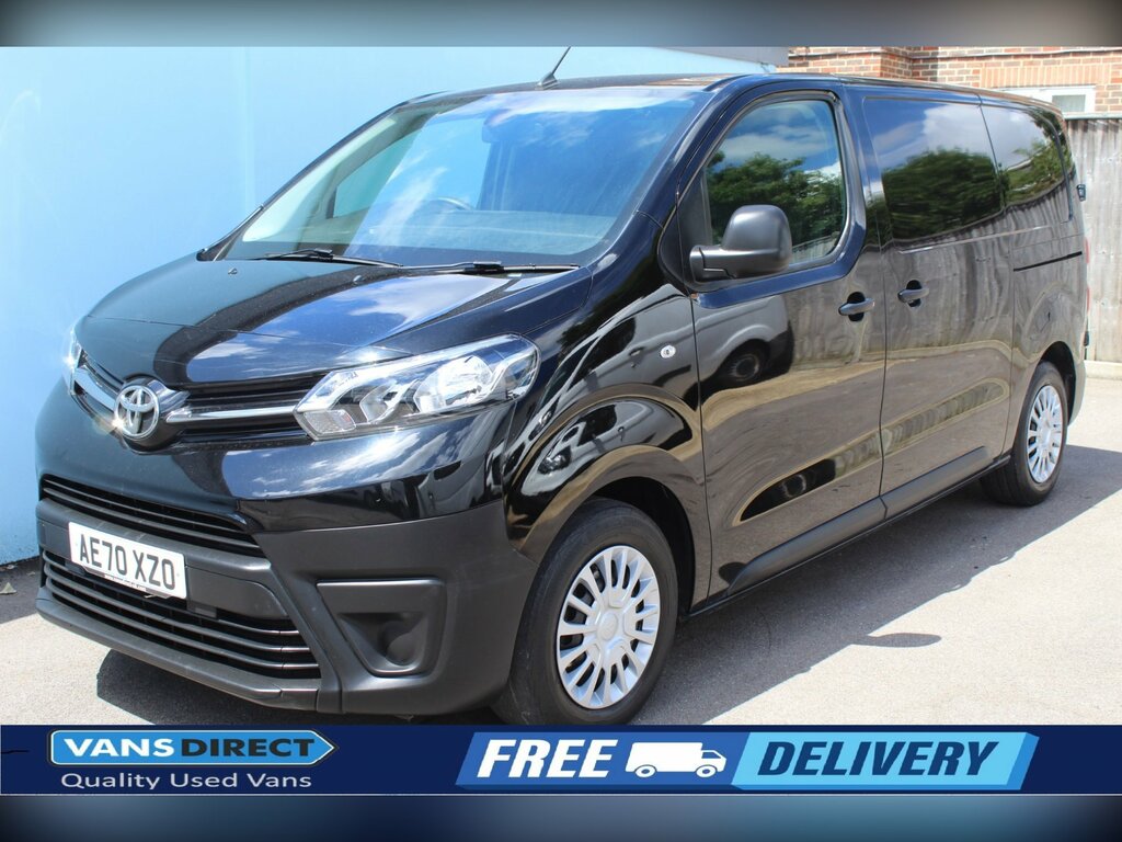 Toyota PROACE 1.5D Icon Medium Panel Van 6Dr Air C Black