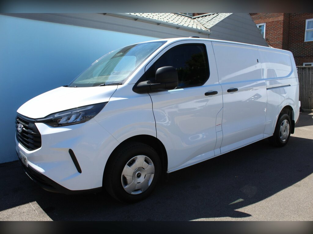 Ford Transit Custom 2.0 300 Ecoblue Trend Panel Van White #5