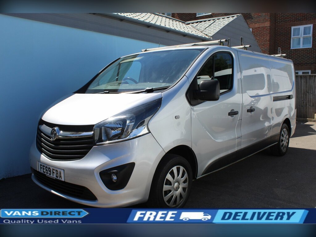 Vauxhall Vivaro 1.6 Cdti 2900 Sportive Panel Van Silver