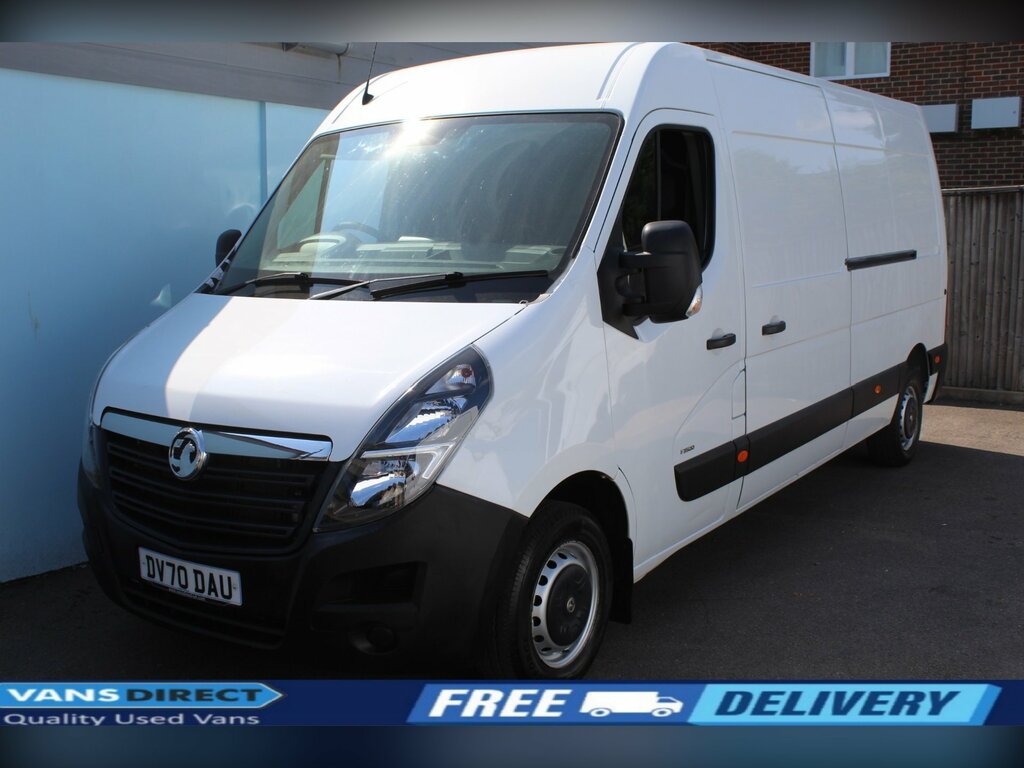 Vauxhall Movano 2.3 Cdti 3500 Biturbo Edition Panel Van White