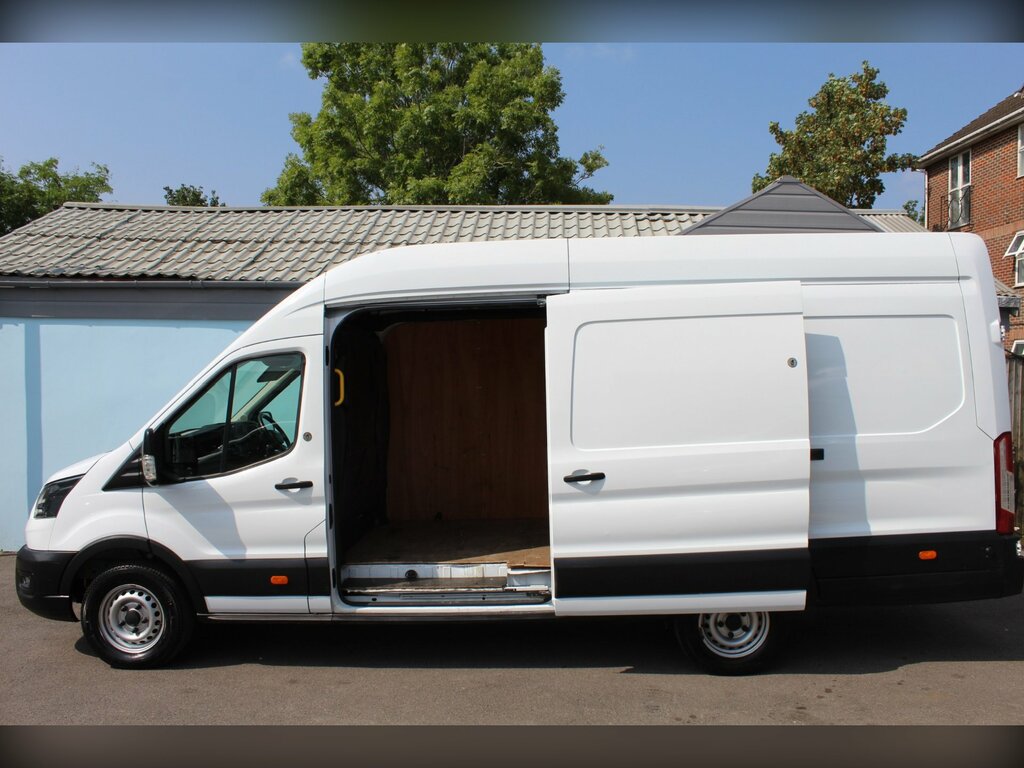 Ford Transit Custom 2.0 350 Ecoblue Hd Leader Panel Van Man ET23GHA White #3