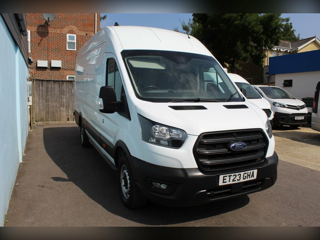 Ford Transit Custom 2.0 350 Ecoblue Hd Leader Panel Van Man ET23GHA White #4