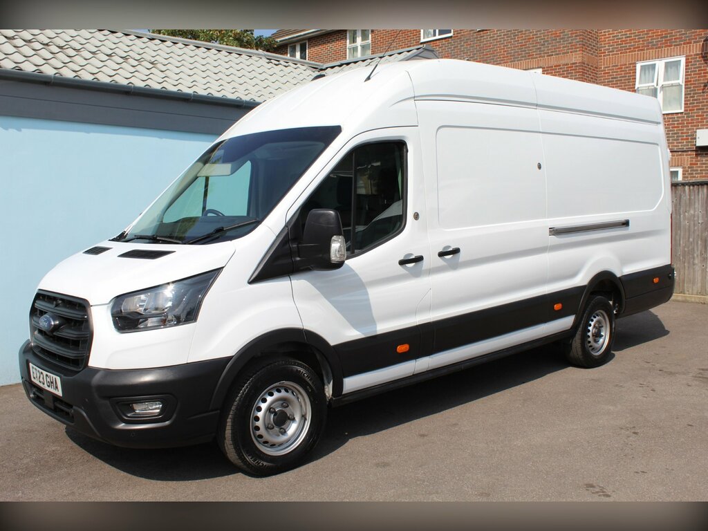 Ford Transit Custom 2.0 350 Ecoblue Hd Leader Panel Van Man White