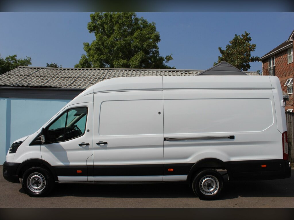 Ford Transit Custom 2.0 350 Ecoblue Hd Leader Panel Van Man ET23GHA White #2