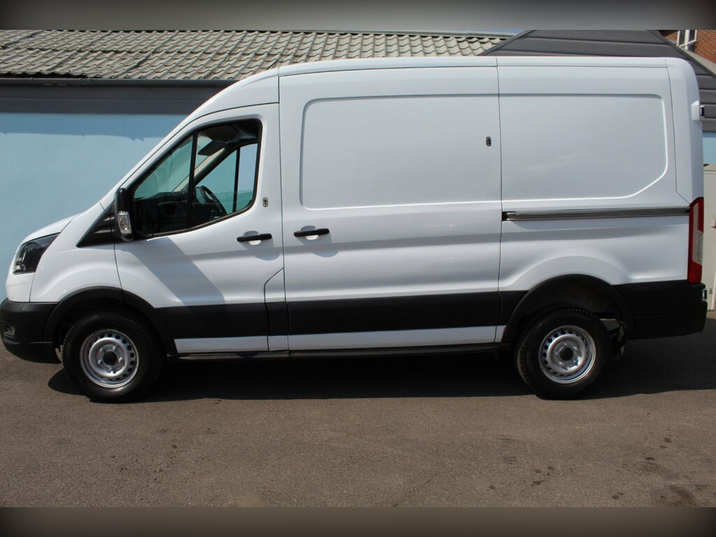 Ford Transit Custom 2.0 330 Ecoblue Leader Panel Van White #2