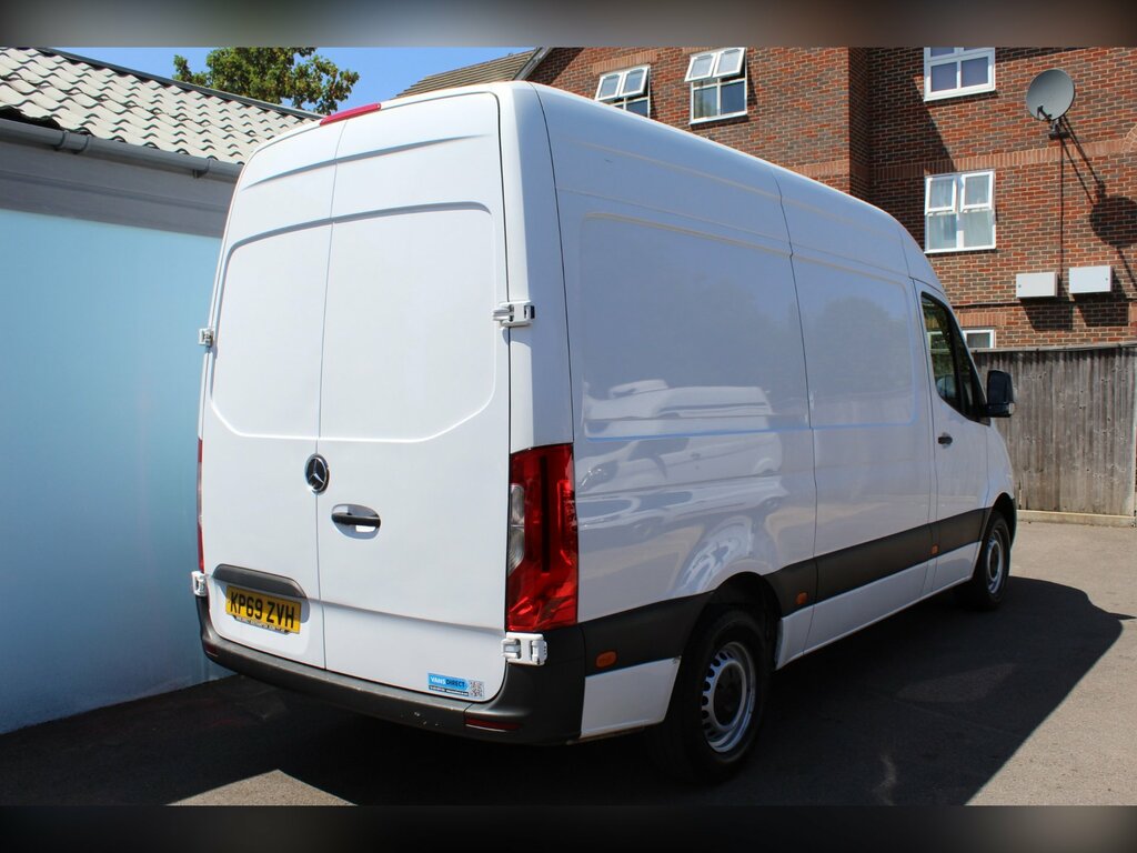Mercedes-Benz Sprinter 314 2.2 Cdi 140 Air Con Reverse Camera Mwb White #10