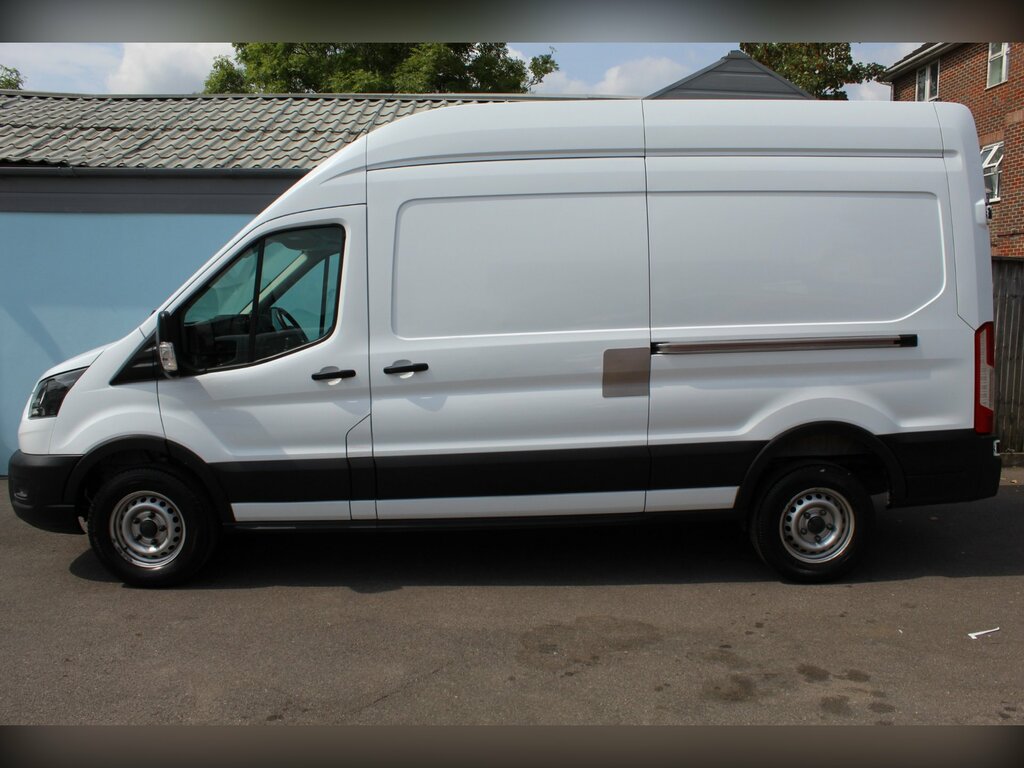 Ford Transit Custom 2.0 350 Ecoblue Leader Panel Van MA23HNG White #4