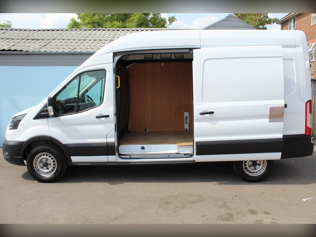 Ford Transit Custom 2.0 350 Ecoblue Leader Panel Van MA23HNG White #5