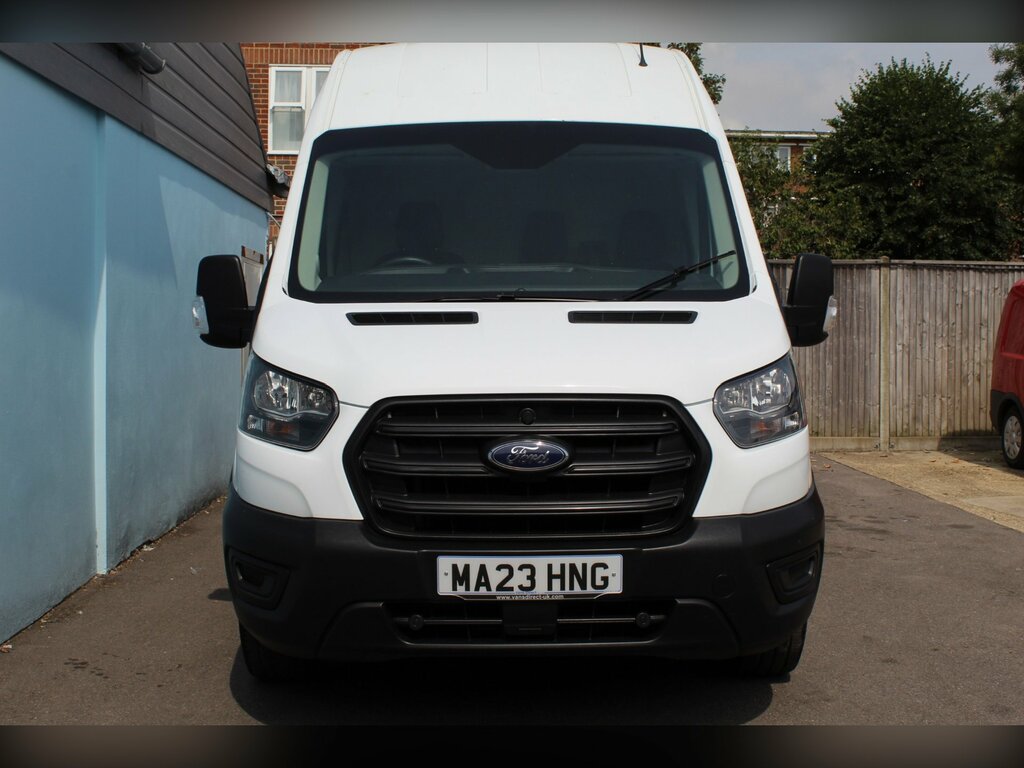 Ford Transit Custom 2.0 350 Ecoblue Leader Panel Van MA23HNG White #2