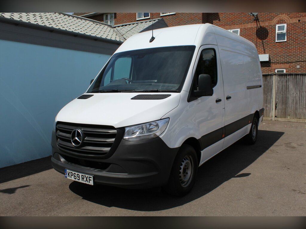 Mercedes-Benz Sprinter 2.1 316 Cdi Panel Van Apple Car White #4