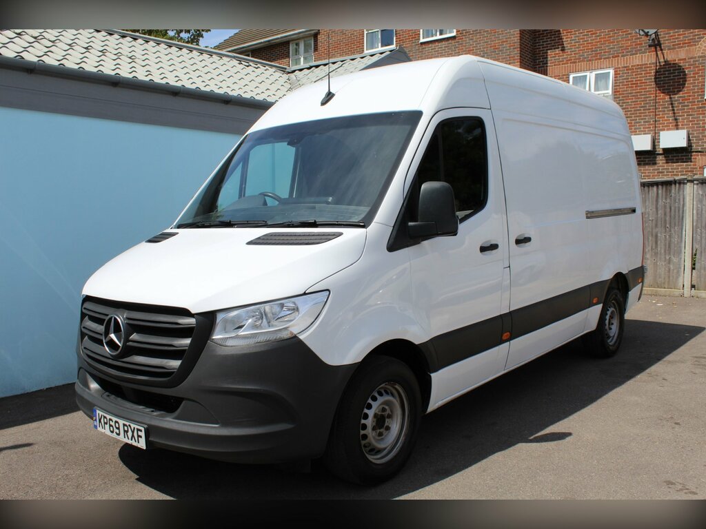 Mercedes-Benz Sprinter 2.1 316 Cdi Panel Van Apple Car White #5