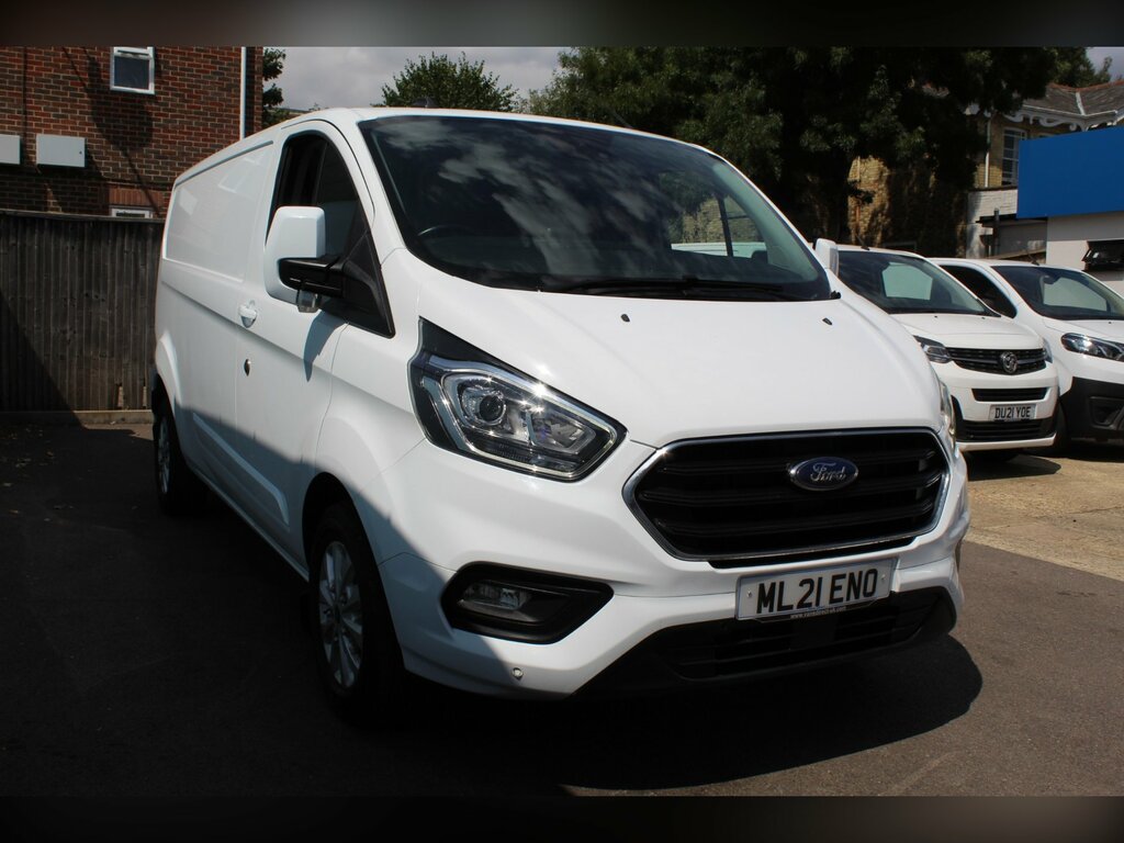 Ford Transit Custom 2.0 300 Ecoblue Limited Panel Van Manua ML21ENO White #6