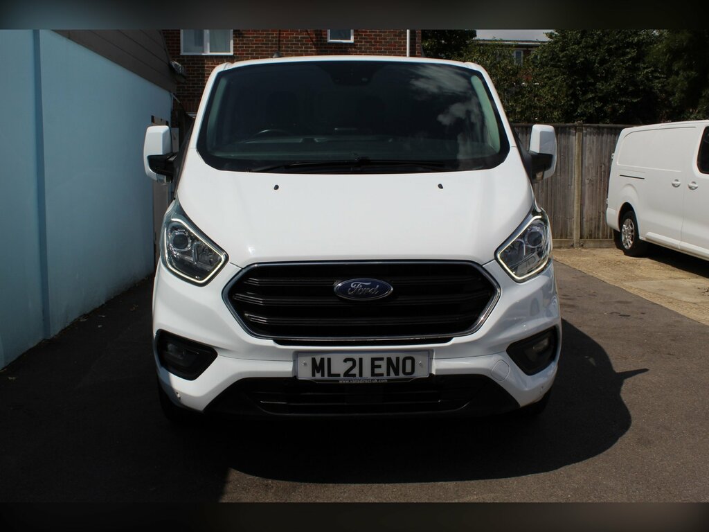 Ford Transit Custom 2.0 300 Ecoblue Limited Panel Van Manua ML21ENO White #2