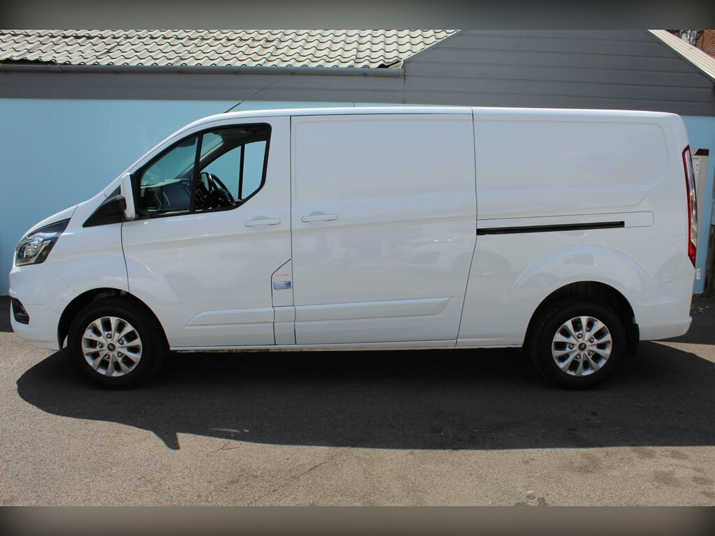 Ford Transit Custom 2.0 300 Ecoblue Limited Panel Van Manua ML21ENO White #4