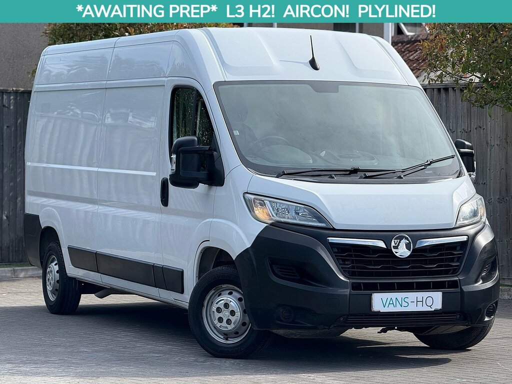 Vauxhall Movano Mpv White