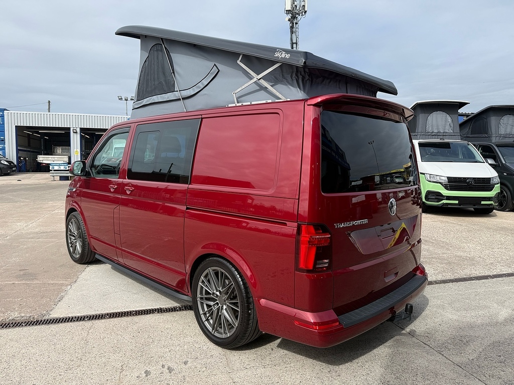 Volkswagen Transporter Tdi T30 Highline FY72UEN Red #4