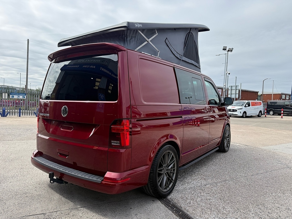 Volkswagen Transporter Tdi T30 Highline FY72UEN Red #6