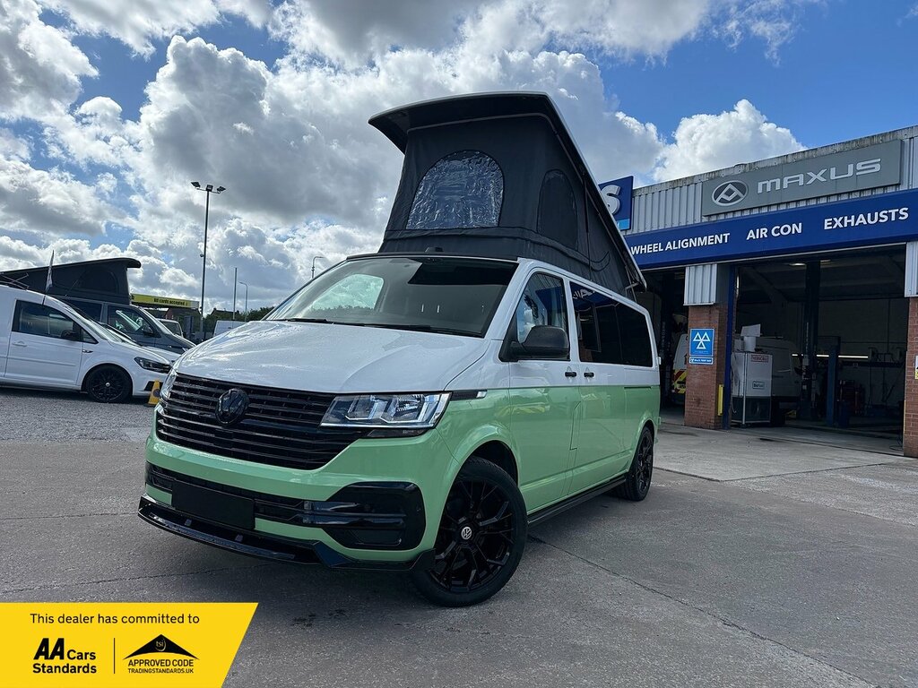 Volkswagen Transporter Tdi T28 Camper Lwb AF21TVV Green #2
