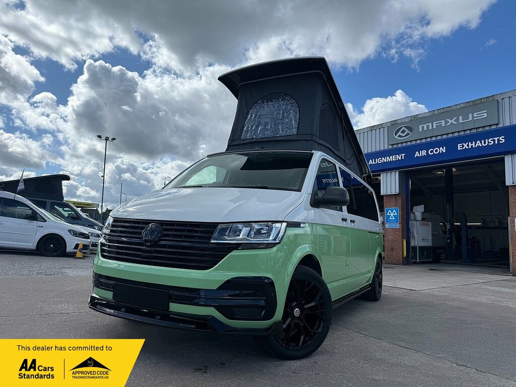 Volkswagen Transporter Tdi T28 Camper Lwb AF21TVV Green