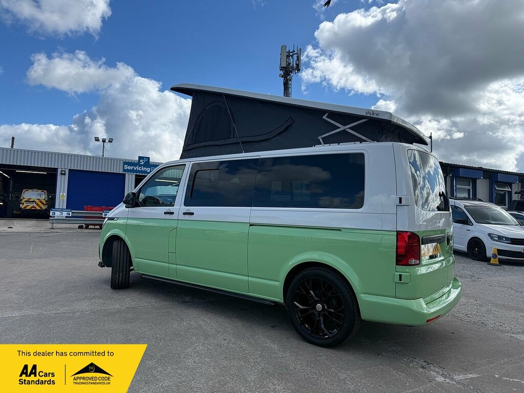 Volkswagen Transporter Tdi T28 Camper Lwb AF21TVV Green #6