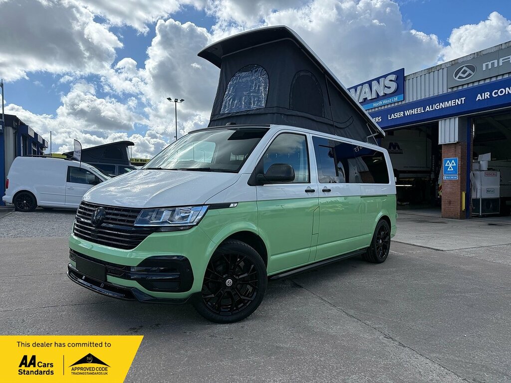 Volkswagen Transporter Tdi T28 Camper Lwb AF21TVV Green #3
