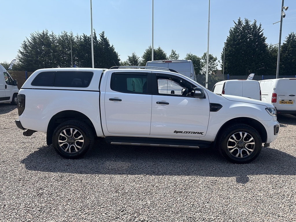 Ford Ranger Ecoblue Wildtrak HT21FZK White #4