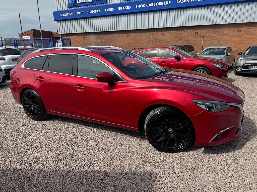 Mazda 6 Skyactiv-d Sport Nav Red #4