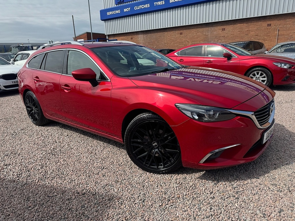 Mazda 6 Skyactiv-d Sport Nav Red #5