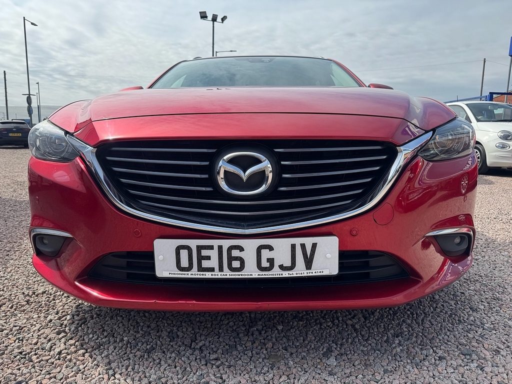Mazda 6 Skyactiv-d Sport Nav Red #3