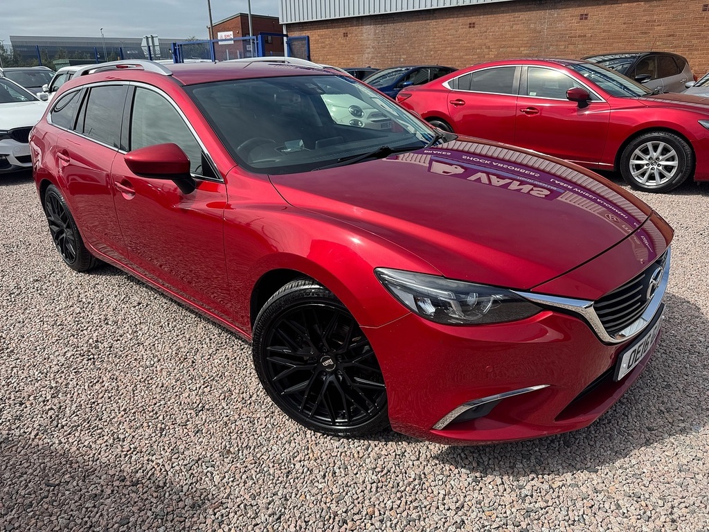 Mazda 6 Skyactiv-d Sport Nav Red #2