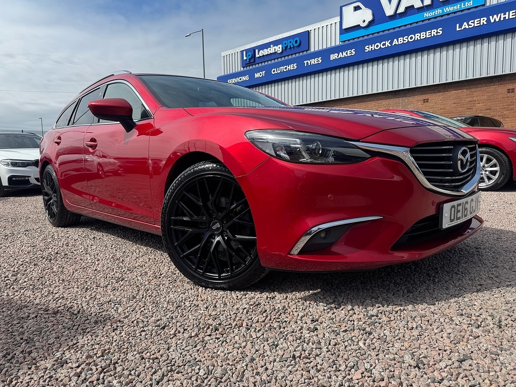 Mazda 6 Skyactiv-d Sport Nav Red