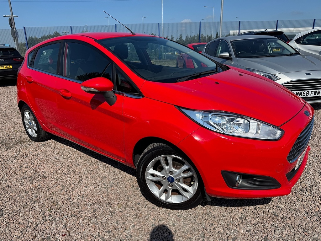 Ford Fiesta Zetec Red #3