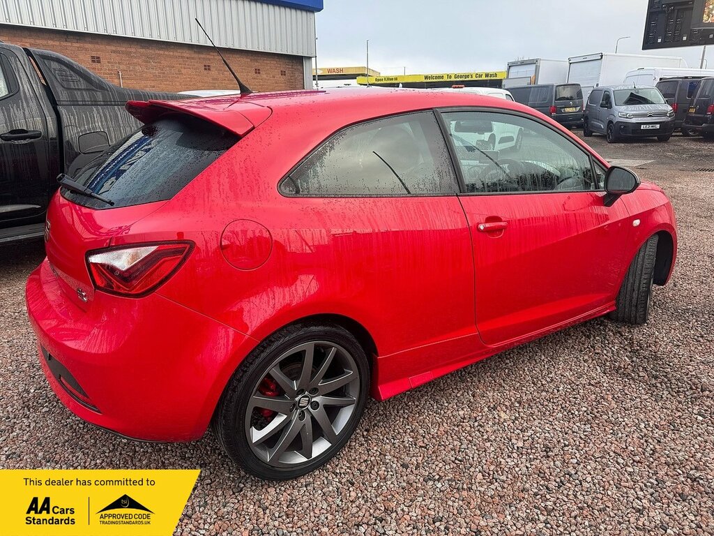 Seat Ibiza Tsi Act Fr Edition Red #5