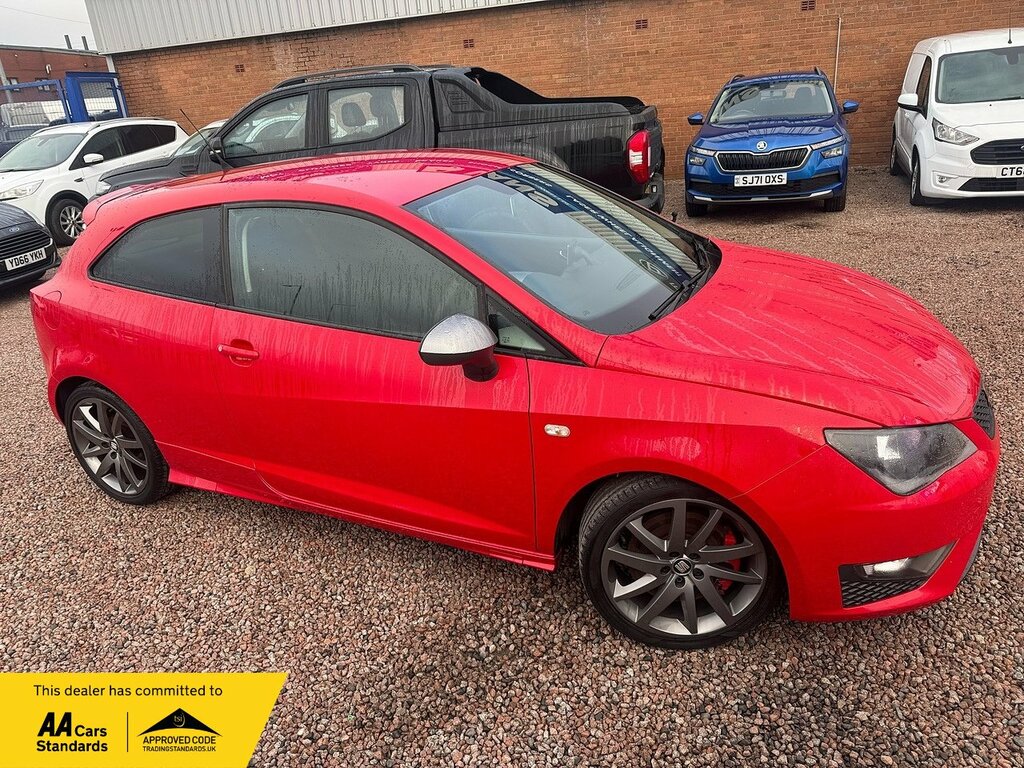 Seat Ibiza Tsi Act Fr Edition Red #3