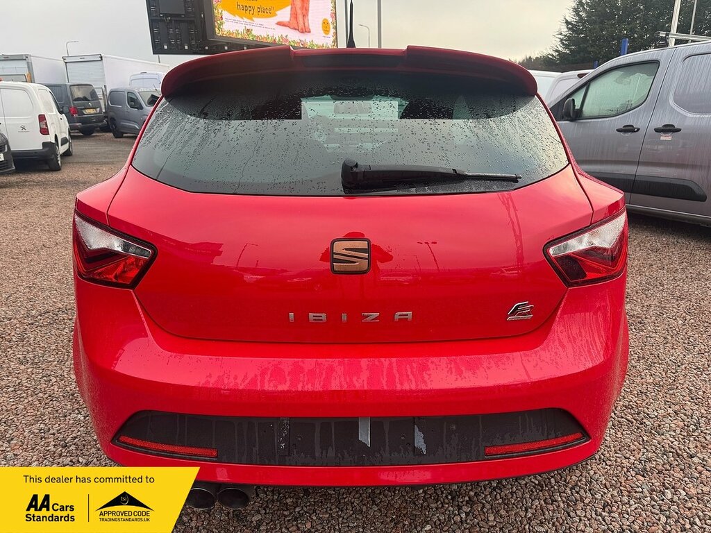 Seat Ibiza Tsi Act Fr Edition Red #6
