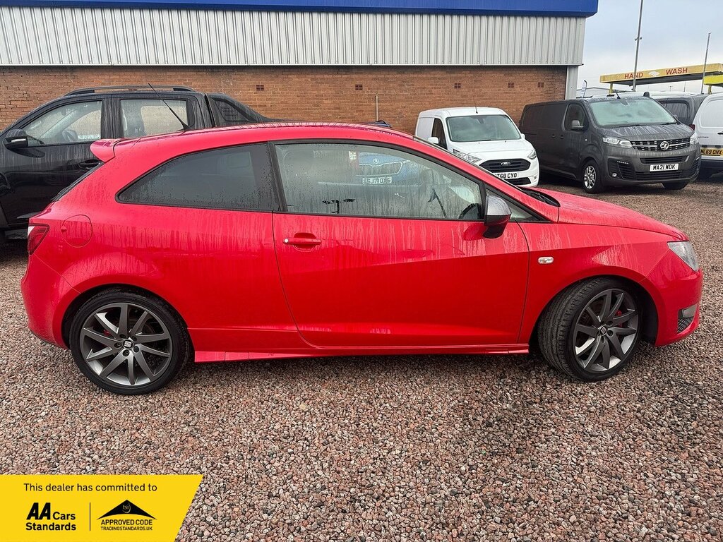 Seat Ibiza Tsi Act Fr Edition Red #4