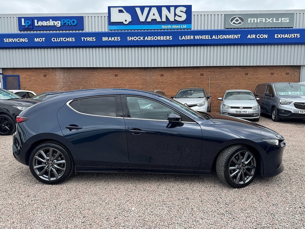 Mazda 3 Skyactiv-g Mhev Sport Lux Blue #4