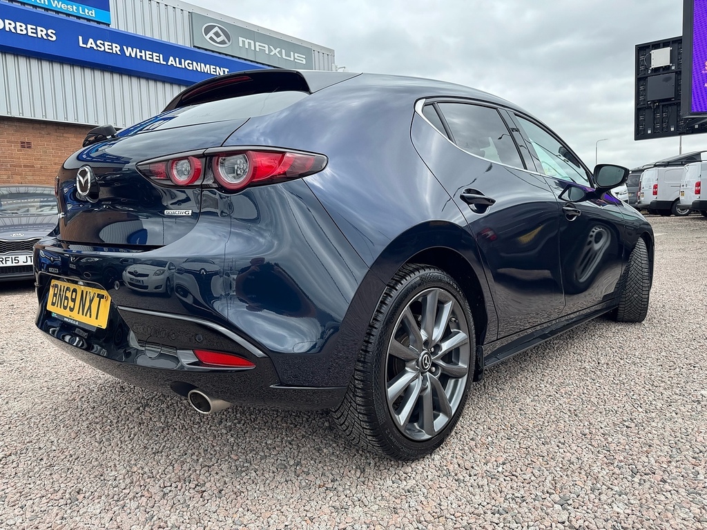 Mazda 3 Skyactiv-g Mhev Sport Lux Blue #6