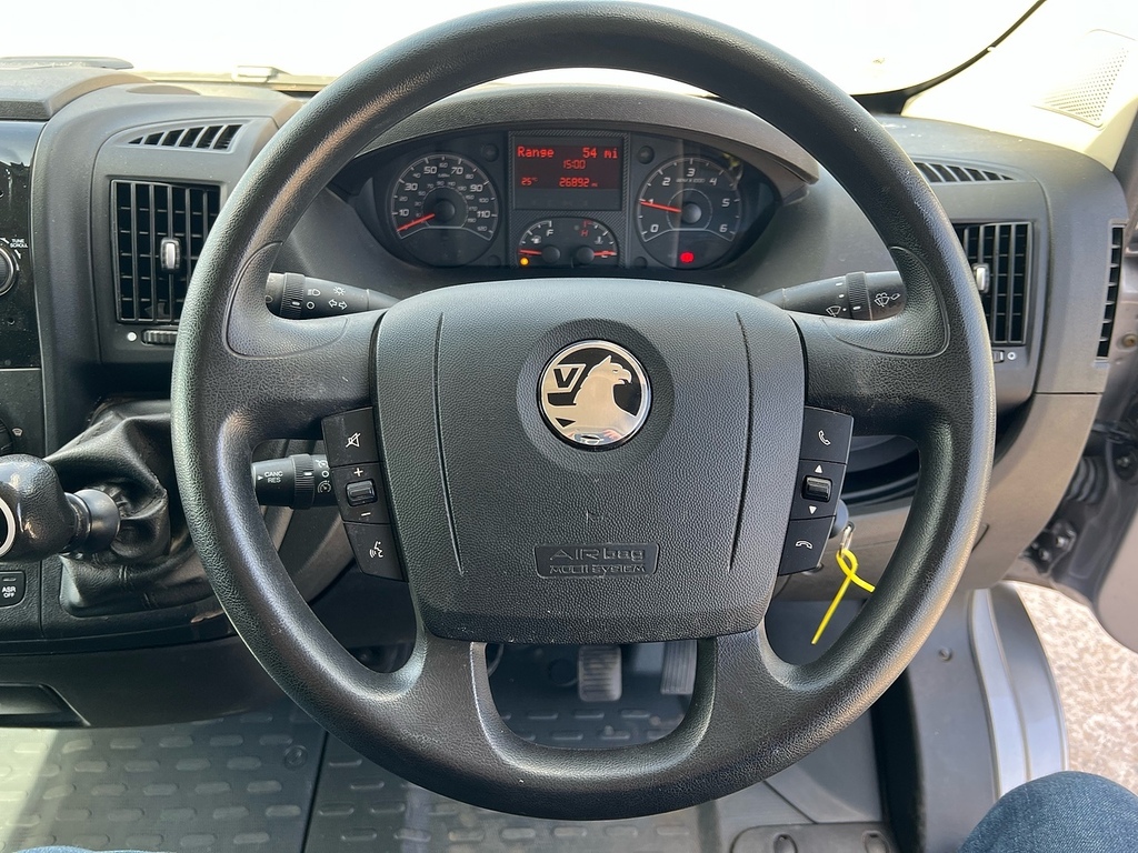 Vauxhall Movano Diesel White #17