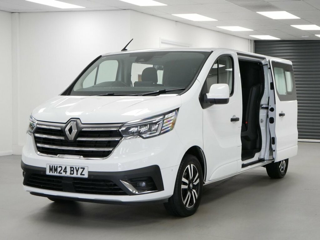Renault Trafic 2L 2.0 Dci Blue Ll30 Extra Sport Crew Van Double C White