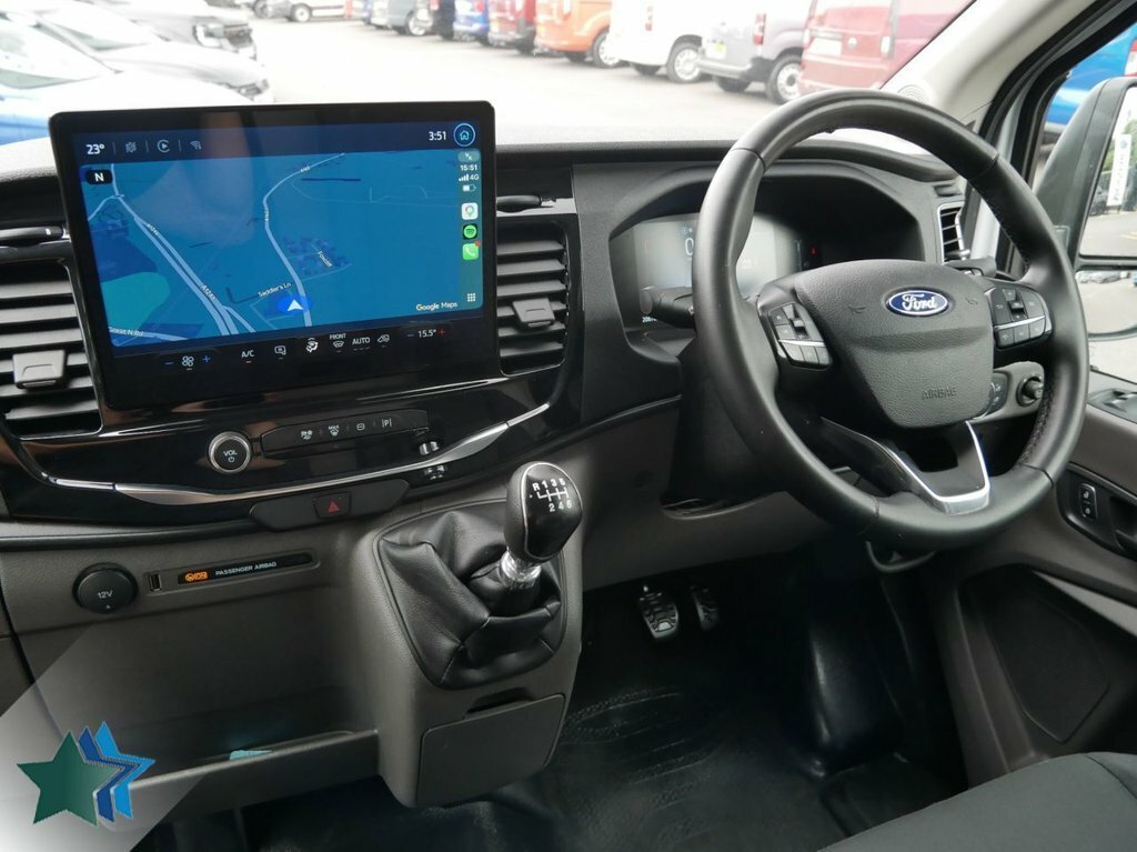 Ford Transit Custom 2L 2.0 350 Ecoblue Trend Panel Van Manu LB25UMG White #6